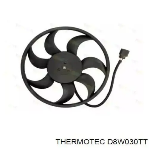 Вентилятор радіатора Thermotec D8W030TT ціна, від 67.80 USD