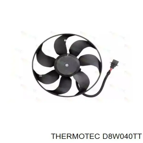 D8W040TT Thermotec вентилятор/крильчатка радіатора охолодження
