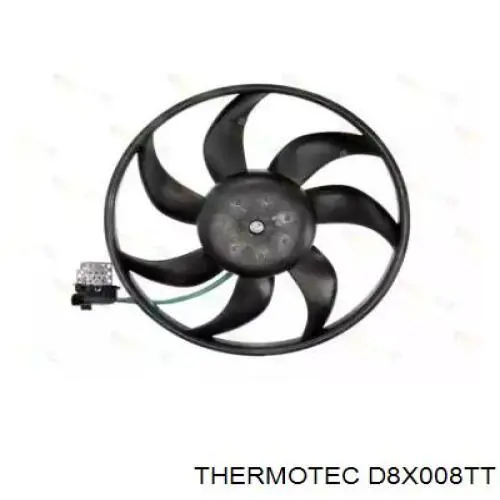 Вентилятор охолодження радіатора DER20014 Denso