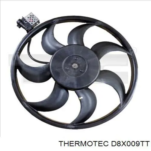 D8X009TT Thermotec Електровентилятор радіатора