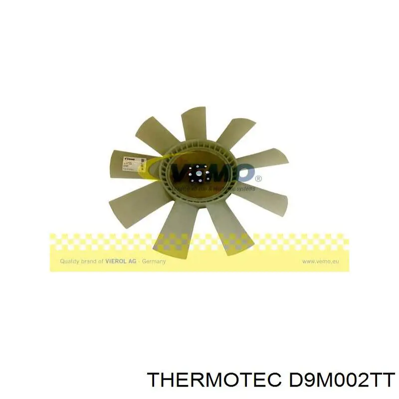 Купити D9M002TT Thermotec Вентилятор/крильчатка радіатора охолодження