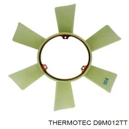 Купити D9M012TT Thermotec Вентилятор/крильчатка радіатора охолодження