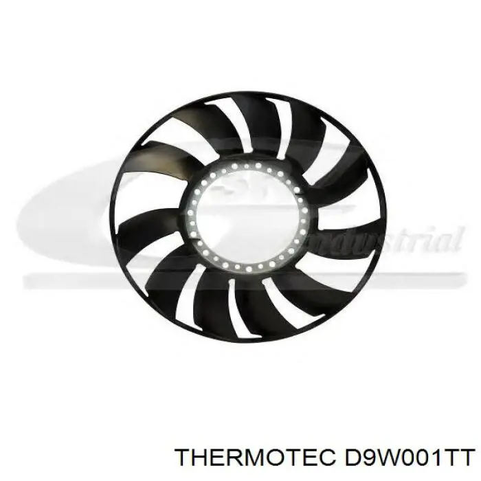 Купити D9W001TT Thermotec Вентилятор/крильчатка радіатора охолодження