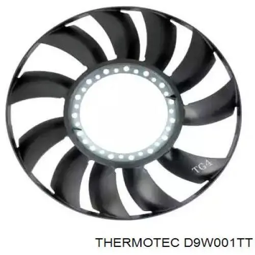 D9W001TT Thermotec вентилятор/крильчатка радіатора охолодження