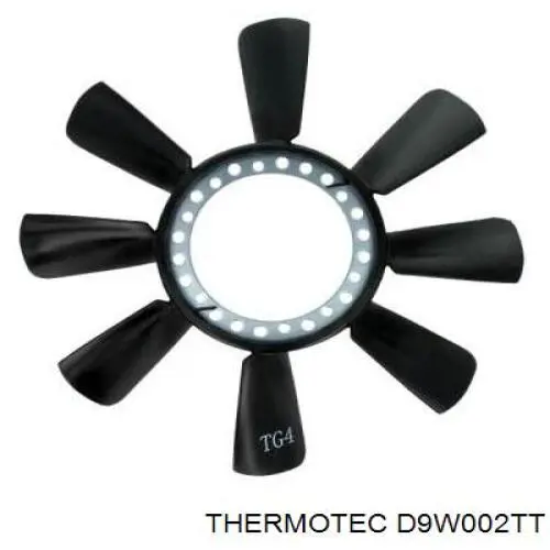Купити D9W002TT Thermotec Вентилятор/крильчатка радіатора охолодження