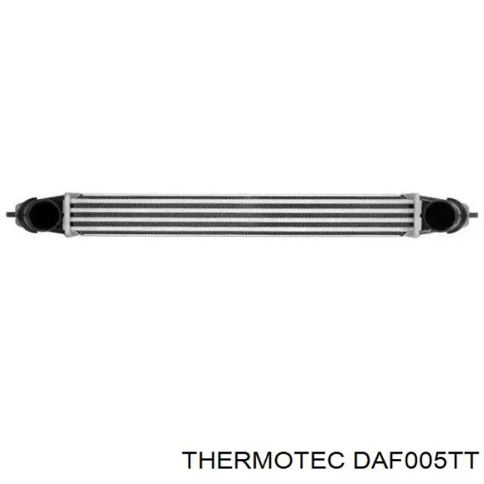 DAF005TT Thermotec радіатор интеркуллера
