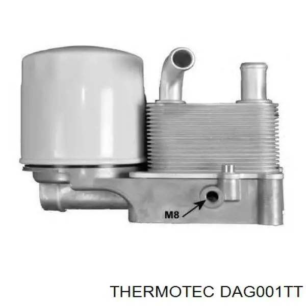 DAG001TT Thermotec Охолоджувач наддувочного повітря