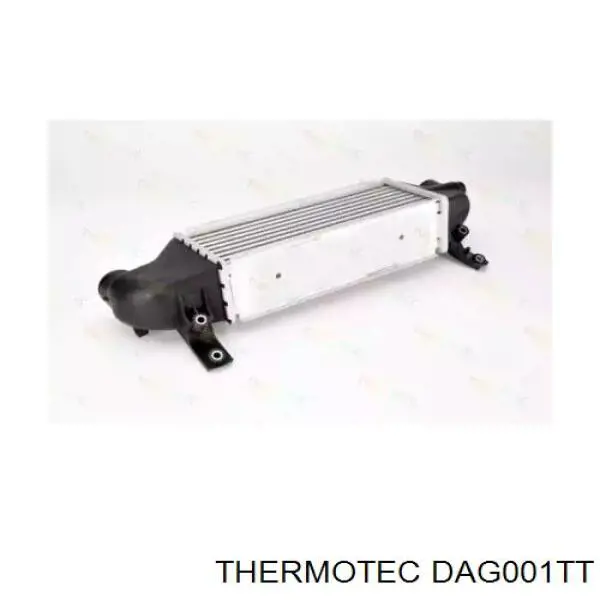 Радіатор интеркуллера DAG001TT Thermotec