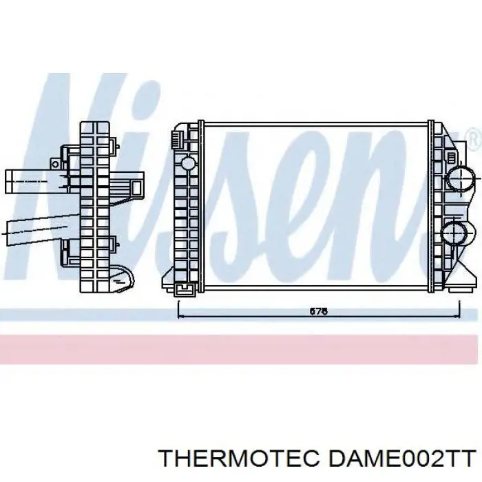 Інтеркулер DAME002TT Thermotec