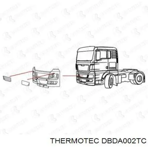 Купити DBDA002TC Thermotec Кришка розширювального бачка