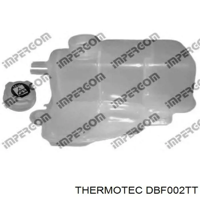 DBF002TT Thermotec бачок системи охолодження, розширювальний