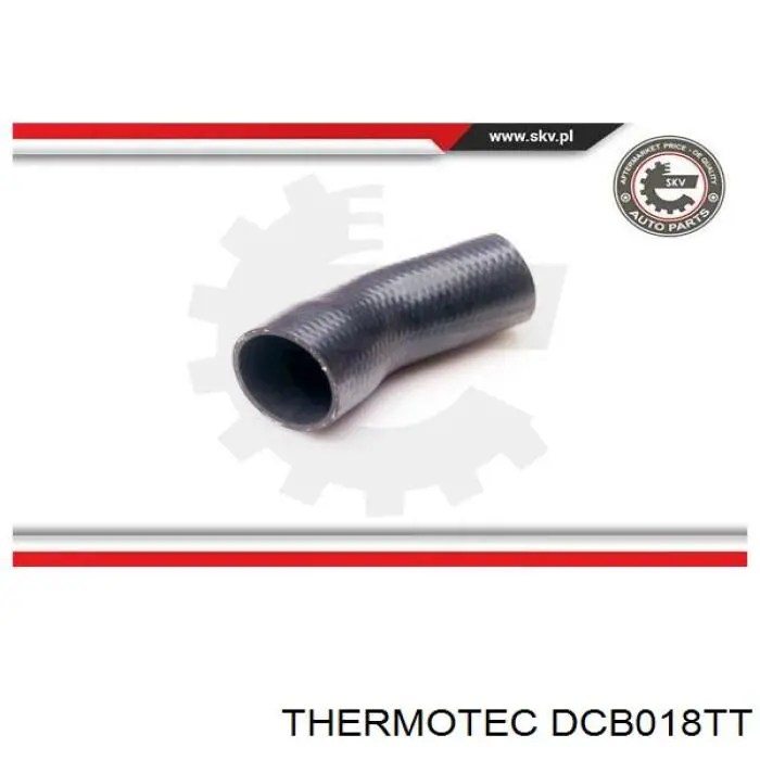 Шланг/патрубок интеркуллера Thermotec DCB018TT ціна, від 37.35 USD