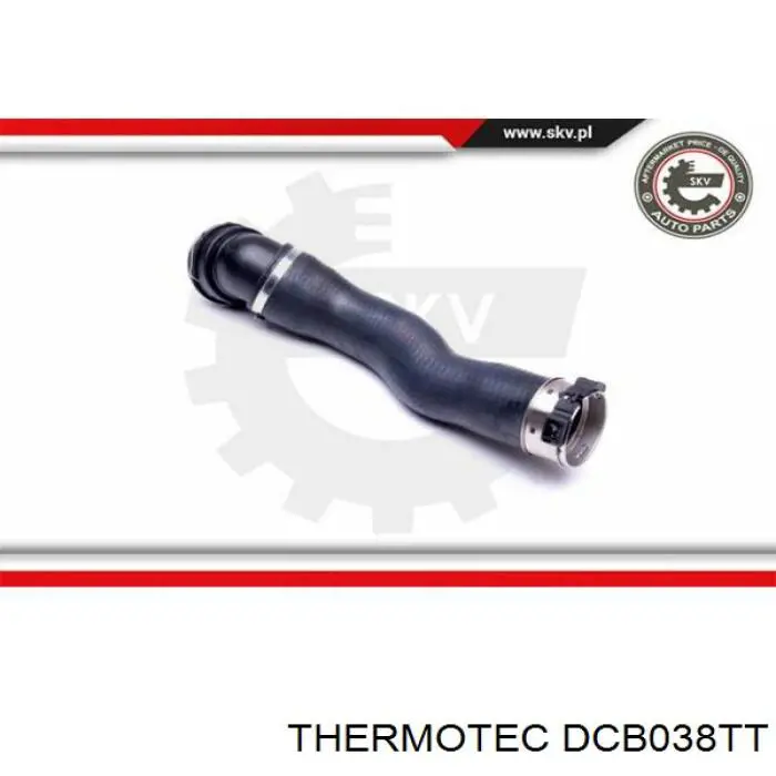 Шланг/патрубок інтеркулера, правий DCB038TT Thermotec