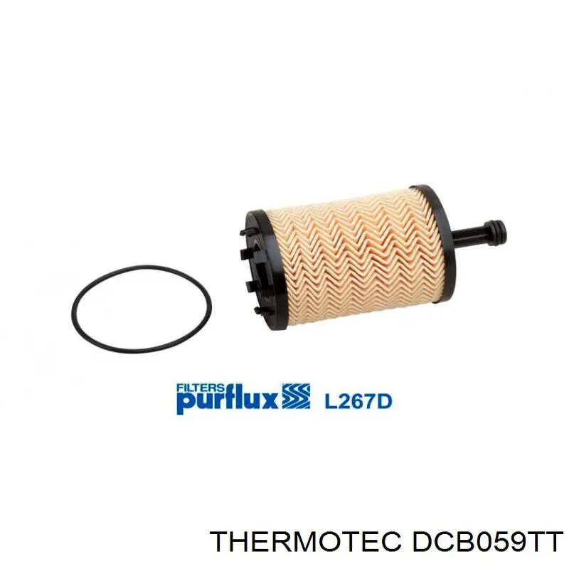 Купити DCB059TT Thermotec Шланг/патрубок интеркуллера