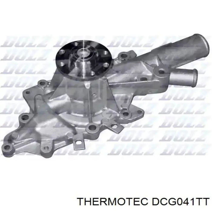 DCG041TT Thermotec шланг/патрубок радіатора охолодження, верхній