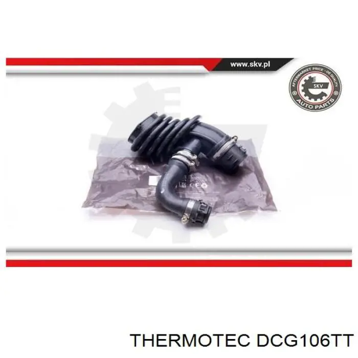 Купити DCG106TT Thermotec Патрубок повітряний, вхід в турбіну (наддув)