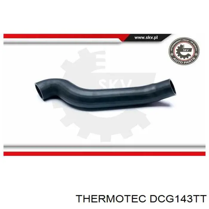 Шланг/патрубок интеркуллера Thermotec DCG143TT ціна, від 32.37 USD