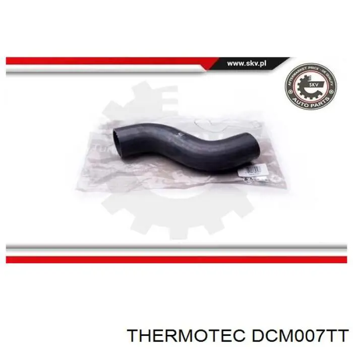 Патрубок повітряний, вихід з турбіни (наддув) Thermotec DCM007TT ціна, від 9.60 USD