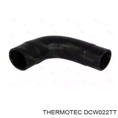 DCW022TT Thermotec шланг/патрубок інтеркулера, нижній