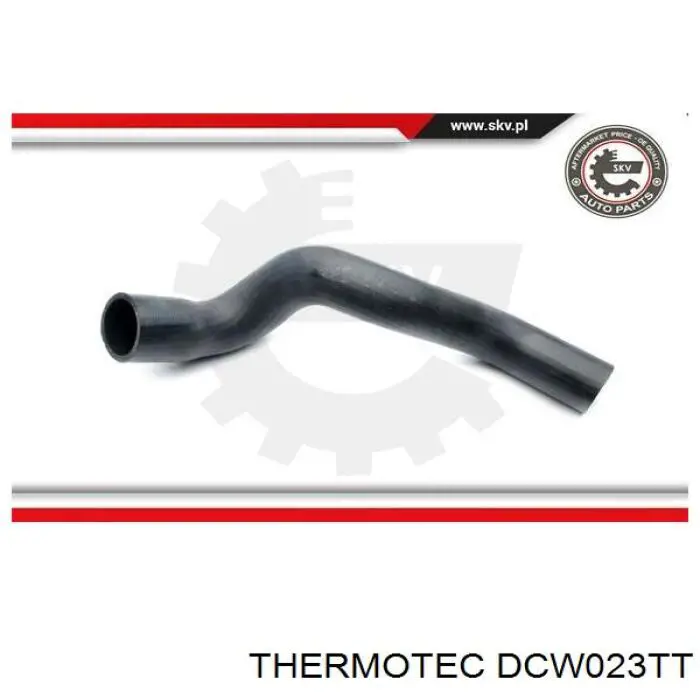 Шланг/патрубок интеркуллера Thermotec DCW023TT ціна, від 21.67 USD