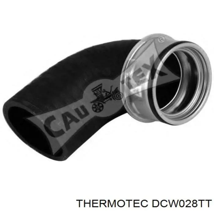 Патрубок повітряний, вихід з турбіни (наддув) Thermotec DCW028TT
