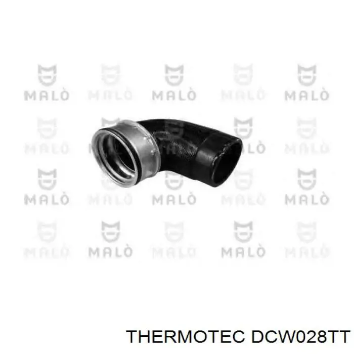 DCW028TT Thermotec Патрубок повітряний, вихід з турбіни (наддув)