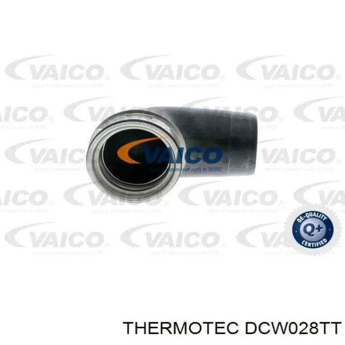 Патрубок повітряний, вихід з турбіни (наддув) Thermotec DCW028TT ціна, від 18.81 USD