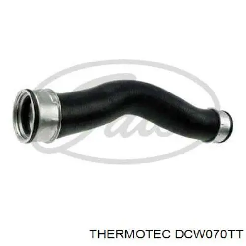 DCW070TT Thermotec шланг/патрубок интеркуллера, нижній правий