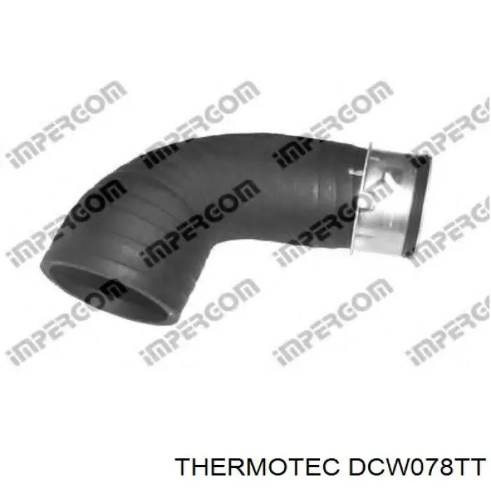Патрубок повітряний, вихід з турбіни (наддув) Thermotec DCW078TT ціна, від 20.29 USD