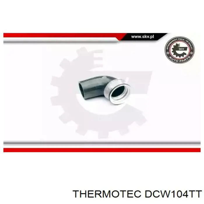 Патрубок повітряний, дросельної заслінки Thermotec DCW104TT ціна, від 12.67 USD