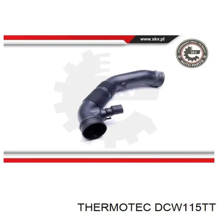 Купити DCW115TT Thermotec Патрубок повітряний, вихід повітряного фільтра