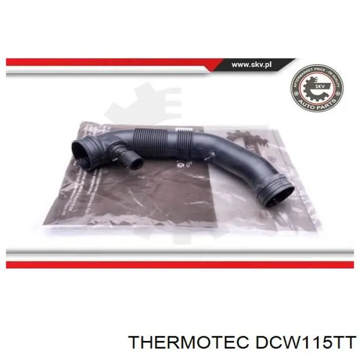 Патрубок повітряний, вихід повітряного фільтра DCW115TT Thermotec