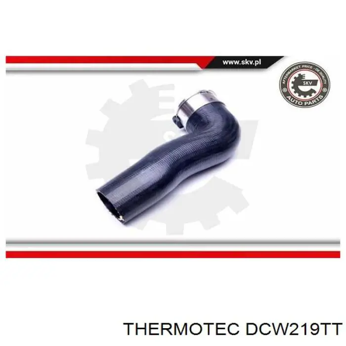 Купити DCW219TT Thermotec Шланг/патрубок интеркуллера