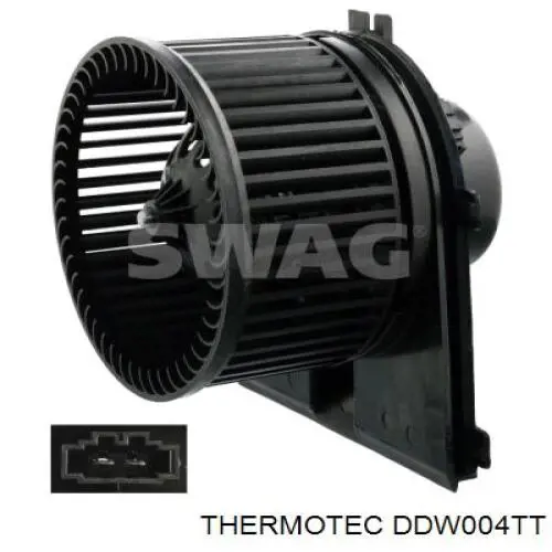 Двигун вентилятора пічки (обігрівача салону) Thermotec DDW004TT ціна, від 38.81 USD