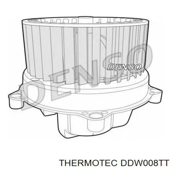Купити DDW008TT Thermotec Двигун вентилятора пічки (опалювача салону), задній