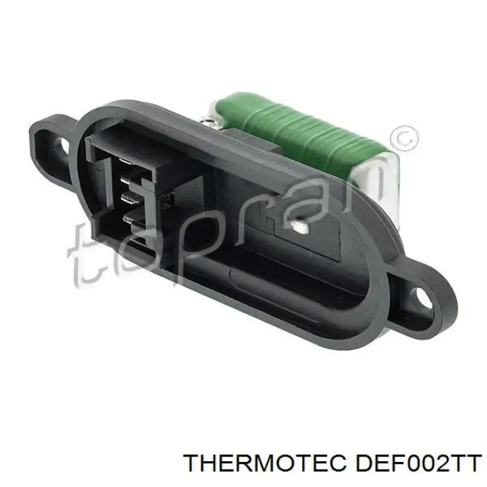 DEF002TT Thermotec резистор (опір пічки, обігрівача салону)
