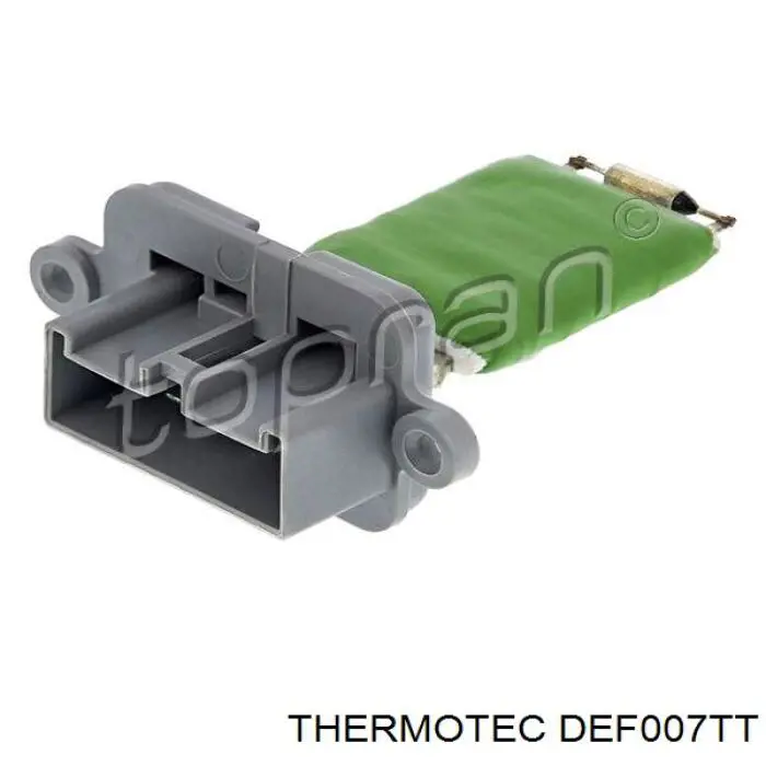 DEF007TT Thermotec резистор (опір пічки, обігрівача салону)