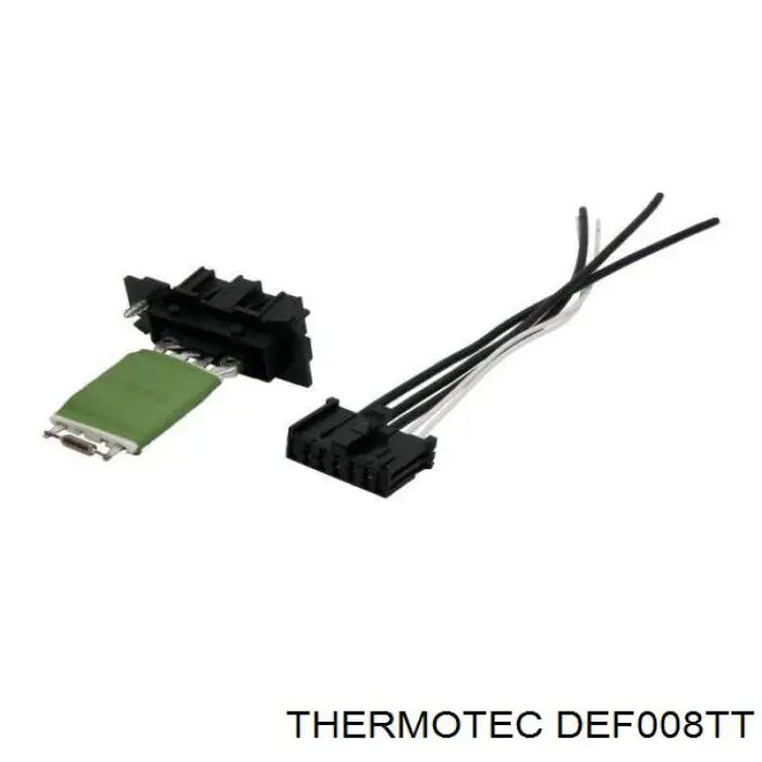 DEF008TT Thermotec резистор (опір пічки, обігрівача салону)