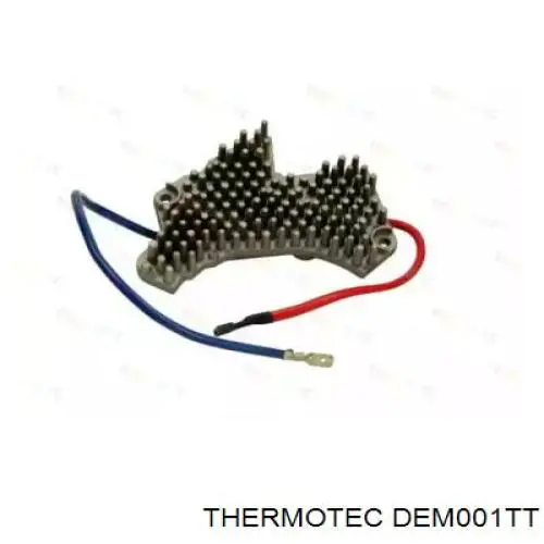 DEM001TT Thermotec резистор (опір пічки, обігрівача салону)