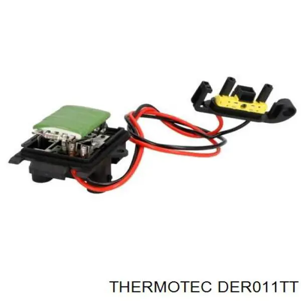 Резистор (опір) пічки, обігрівача салону DER011TT Thermotec