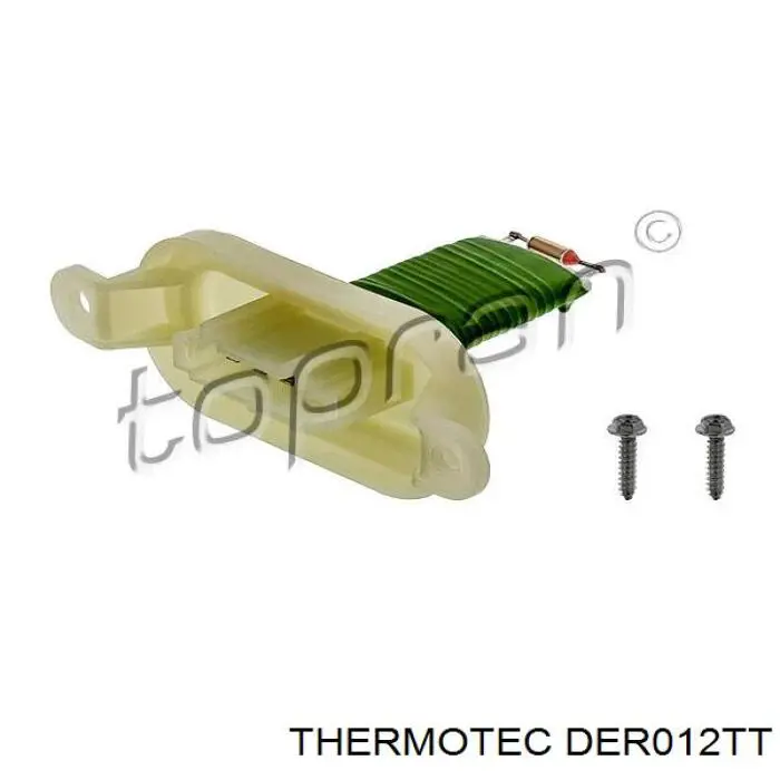 DER012TT Thermotec резистор (опір пічки, обігрівача салону)