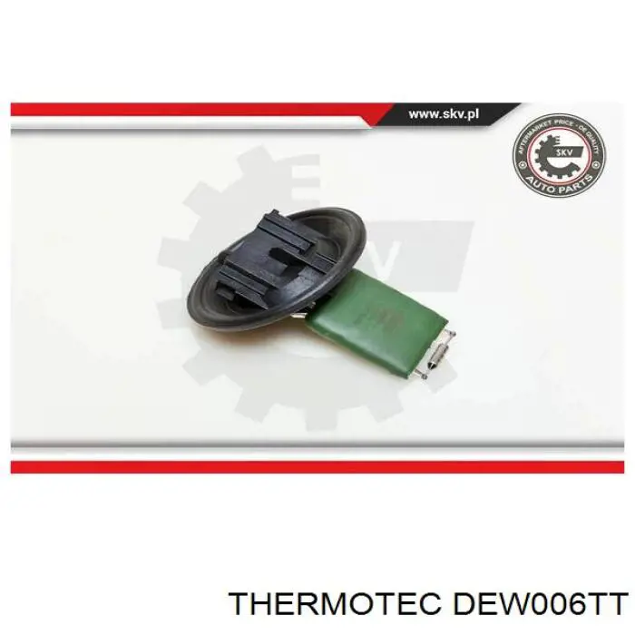 Резистор пічки DEW006TT Thermotec