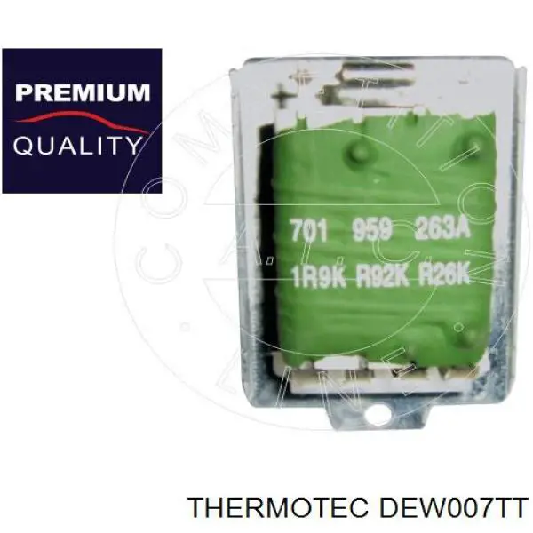Резистор пічки DEW007TT Thermotec