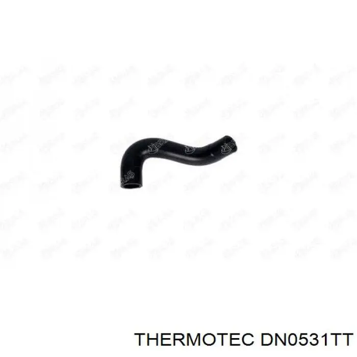 DN0531TT Thermotec шланг радіатора опалювача/пічки, обратка