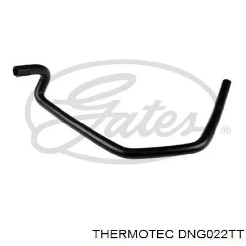 Шланг радіатора опалювача/пічки, обратка DNG022TT Thermotec