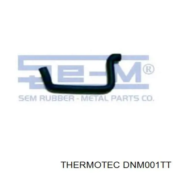 Купити DNM001TT Thermotec Шланг радіатора опалювача/пічки, обратка