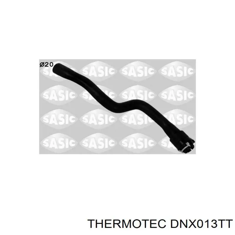 Шланг радіатора опалювача/пічки, подача DNX013TT Thermotec