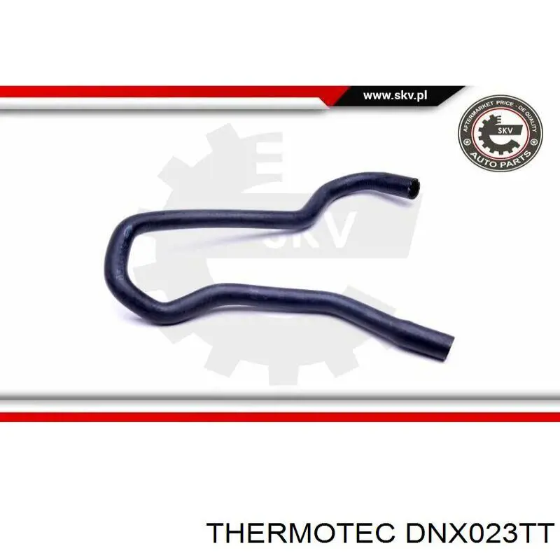Шланг радіатора опалювача/пічки, обратка Thermotec DNX023TT ціна, від 22.75 USD