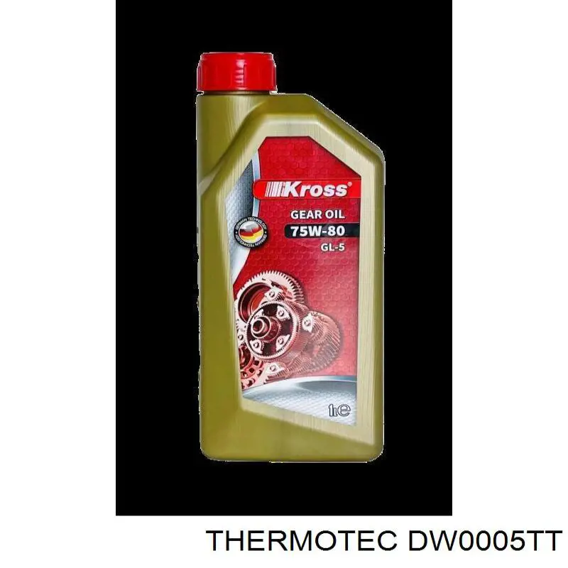 Шланг/патрубок радіатора охолодження, нижній DW0005TT Thermotec