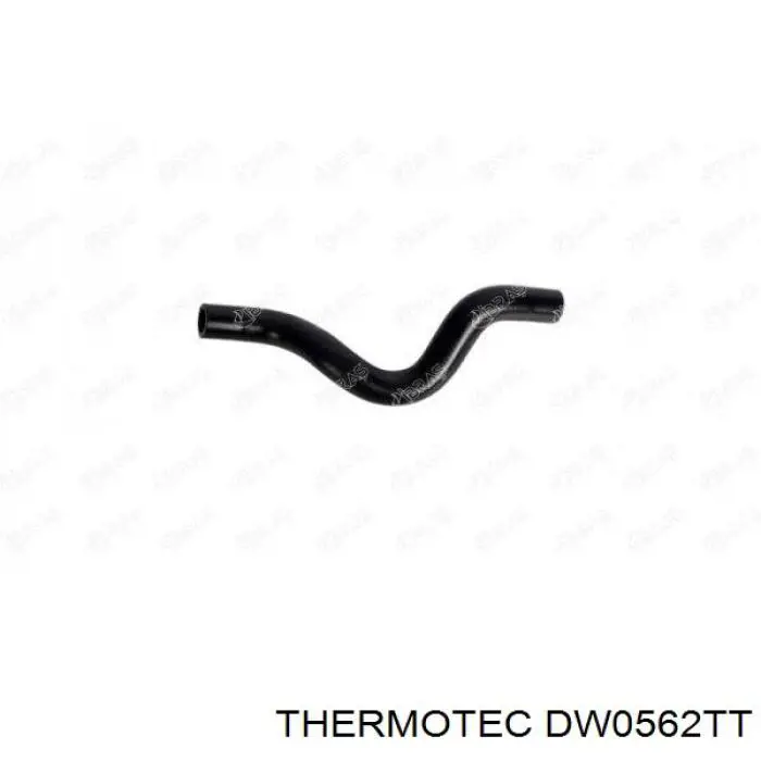 Шланг/патрубок радіатора охолодження, верхній DW0562TT Thermotec